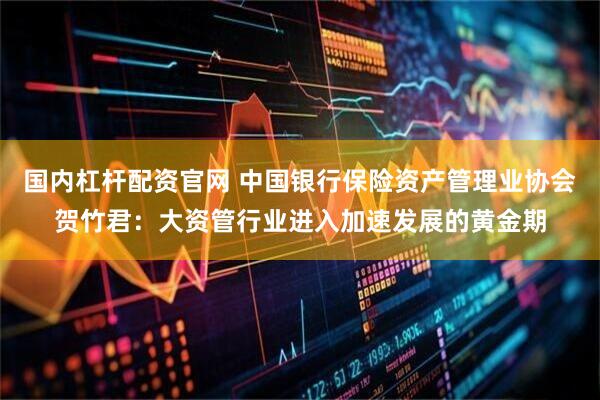 国内杠杆配资官网 中国银行保险资产管理业协会贺竹君：大资管行业进入加速发展的黄金期